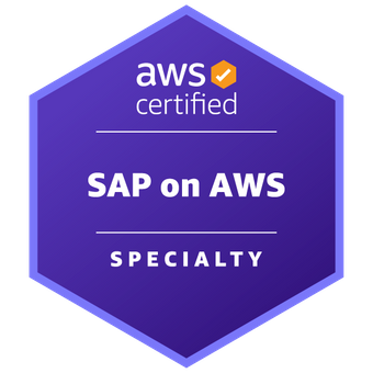 AWS Certified SAP on AWS - Specialty Logo